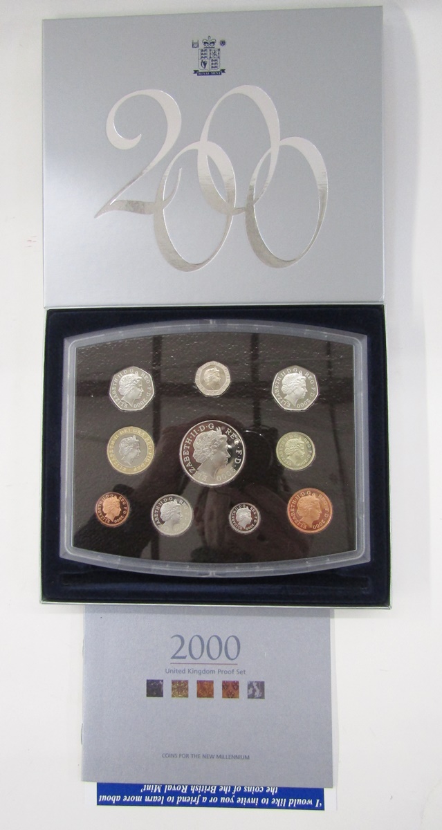 United Kingdom proof sets (5), 1996, 1997, 1998, 1999 and 2000. - Bild 9 aus 10