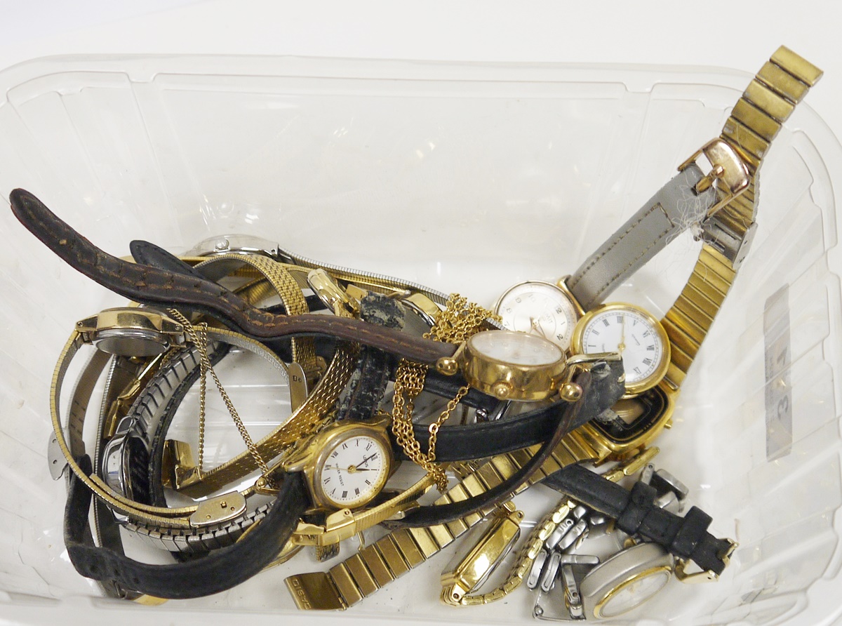 Quantity of vintage wristwatches, most being lady's, to include Lorus, Pulsar, Sekonda, etc - Image 2 of 2