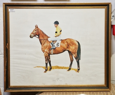 Two racing prints, Arkle and Millhouse (2)