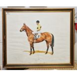 Two racing prints, Arkle and Millhouse (2)