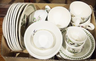 Collection of assorted ceramics to include a Portmeirion 'Botanic Garden' part dinner and tea