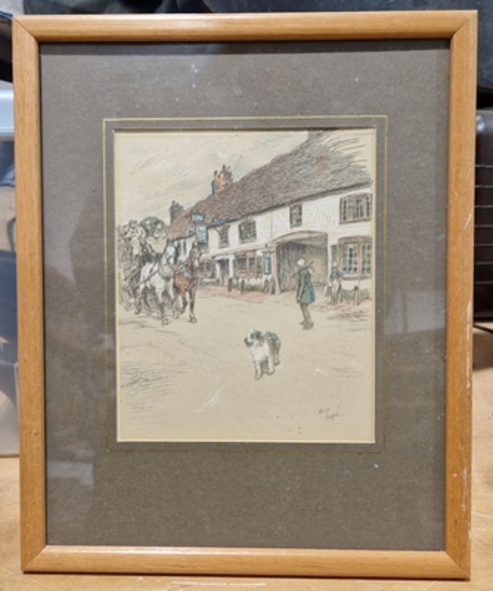 Margaret Marshall Winter Evening  Watercolour on paper, framed  glazed: 15 x 23 cm Signed lower - Image 5 of 7