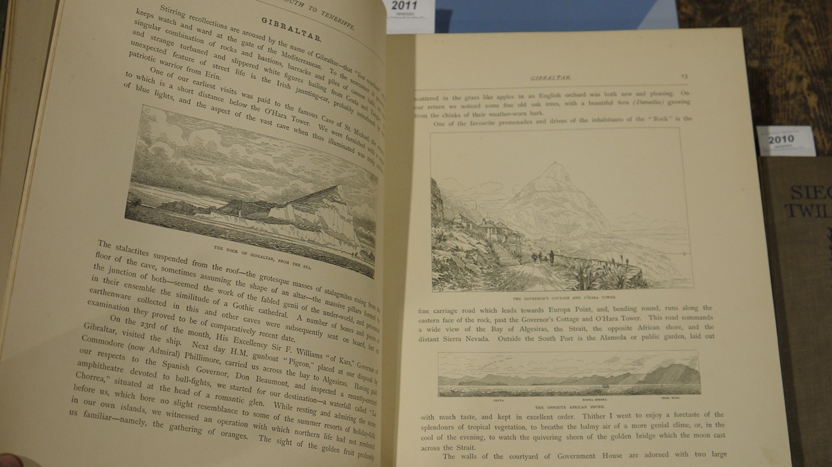 Wild, John James  "At Anchor, a Narrative of Experience Afloat and Ashore during the Voyage of HMS - Image 2 of 2