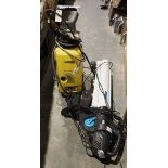 Karcher K3.99 pressure washer and an electric leaf blower (2)