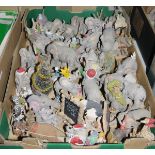 Quantity of Tuskers ceramic models to include Fruit Pickin, Lucky Sixpence, Evening Reflection,