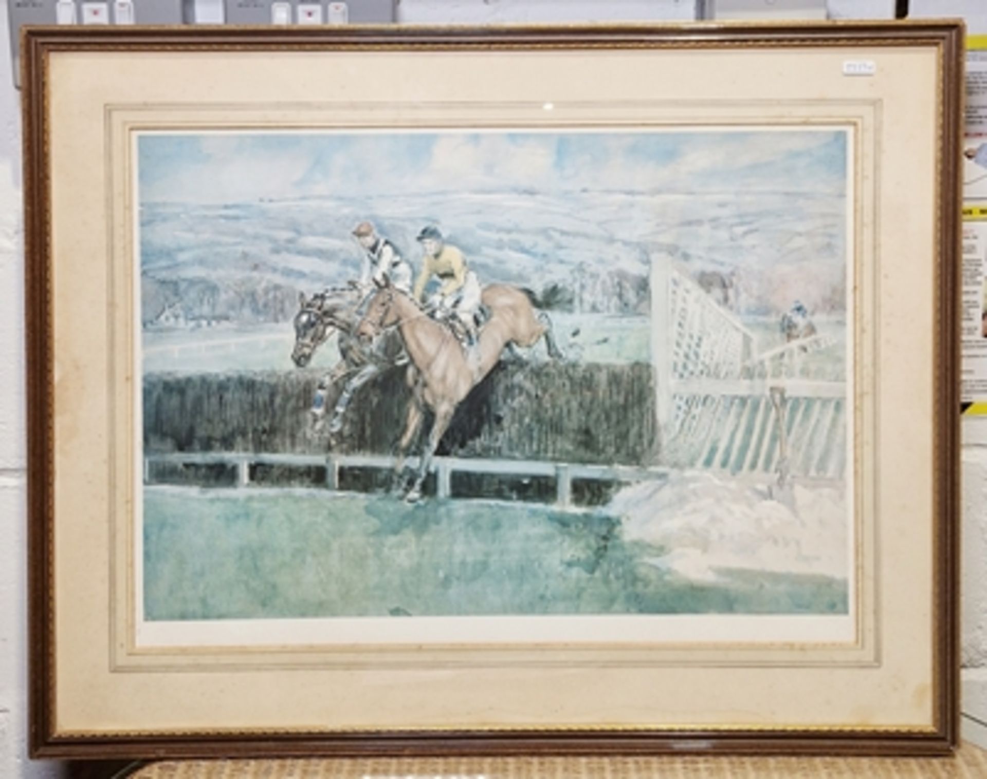 Two racing prints, Arkle and Millhouse (2) - Image 2 of 2