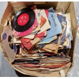 Large quantity of 45rpm records to include Jo Loss and his Orchestra, Marty Robins, The Four