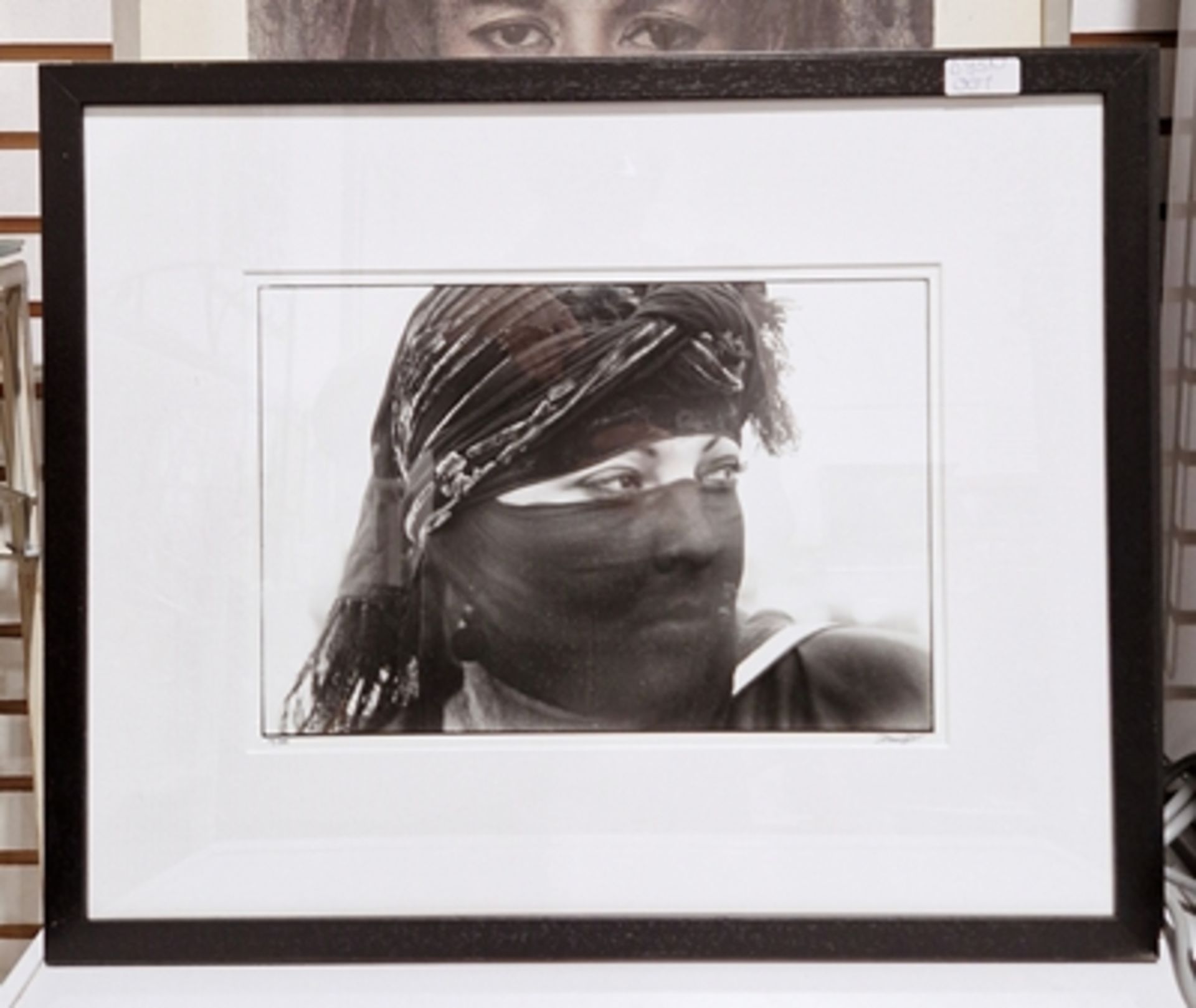 Pietro Annigoni Colour print "Barrie", head and shoulders photographic portrait of a woman  Premgit - Image 3 of 5