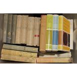 Quantity of folio society within slip cases, to include Trollope, Johnson, Damon Runyan, Fielding, A