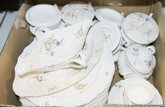 Continental part dinner service, possibly German, Waechtersbach, to include dinner plates, small