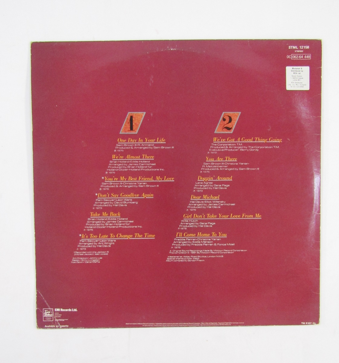 Michael Jackson 33rpm LP records, five Sports in Motion authentic lenticular cells to include Babe - Image 19 of 71