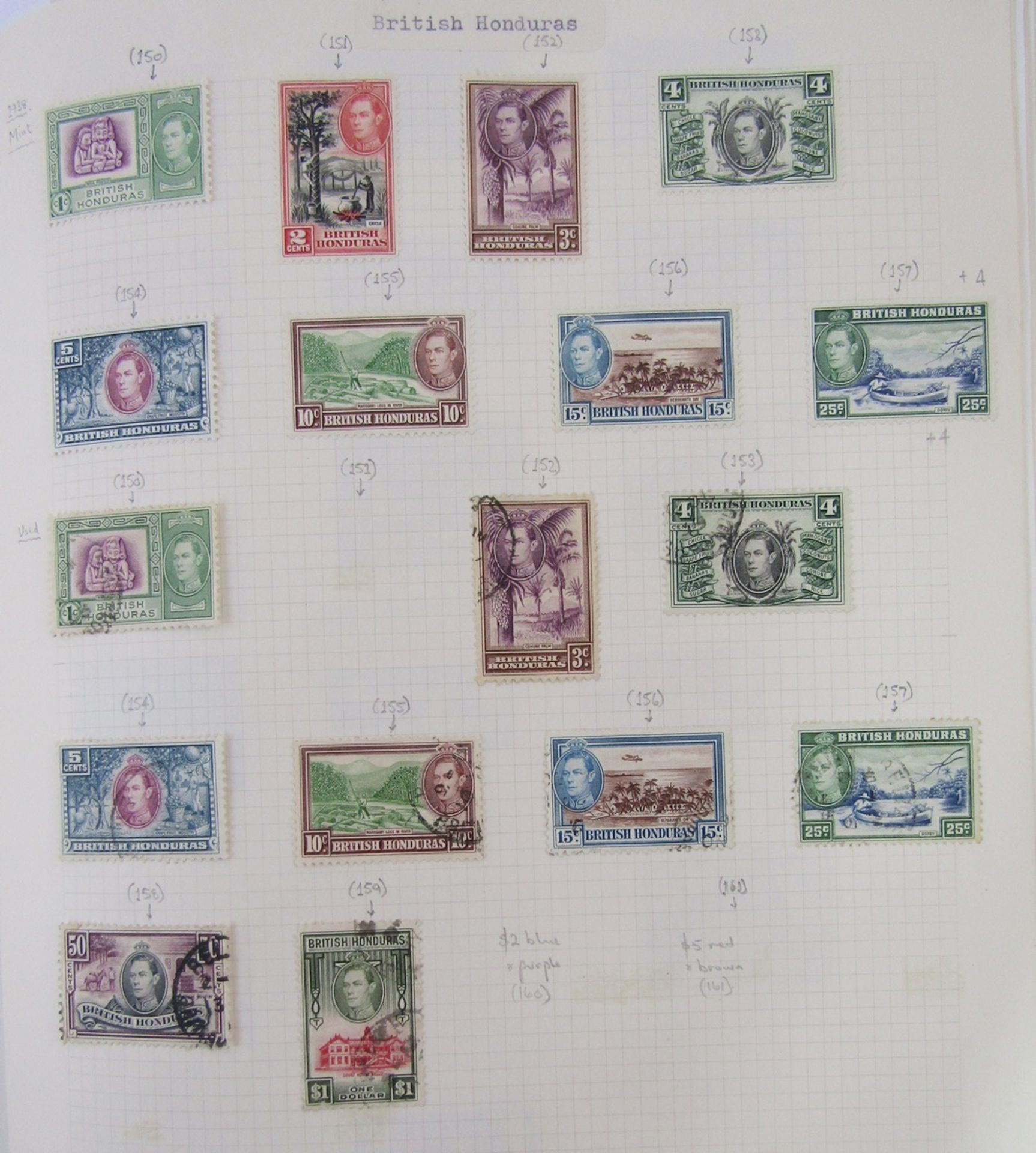 Br Empire/Commonwealth stamps: Mint and used, mostly KGVI-QEII accumulation in black album and 2 - Image 9 of 15