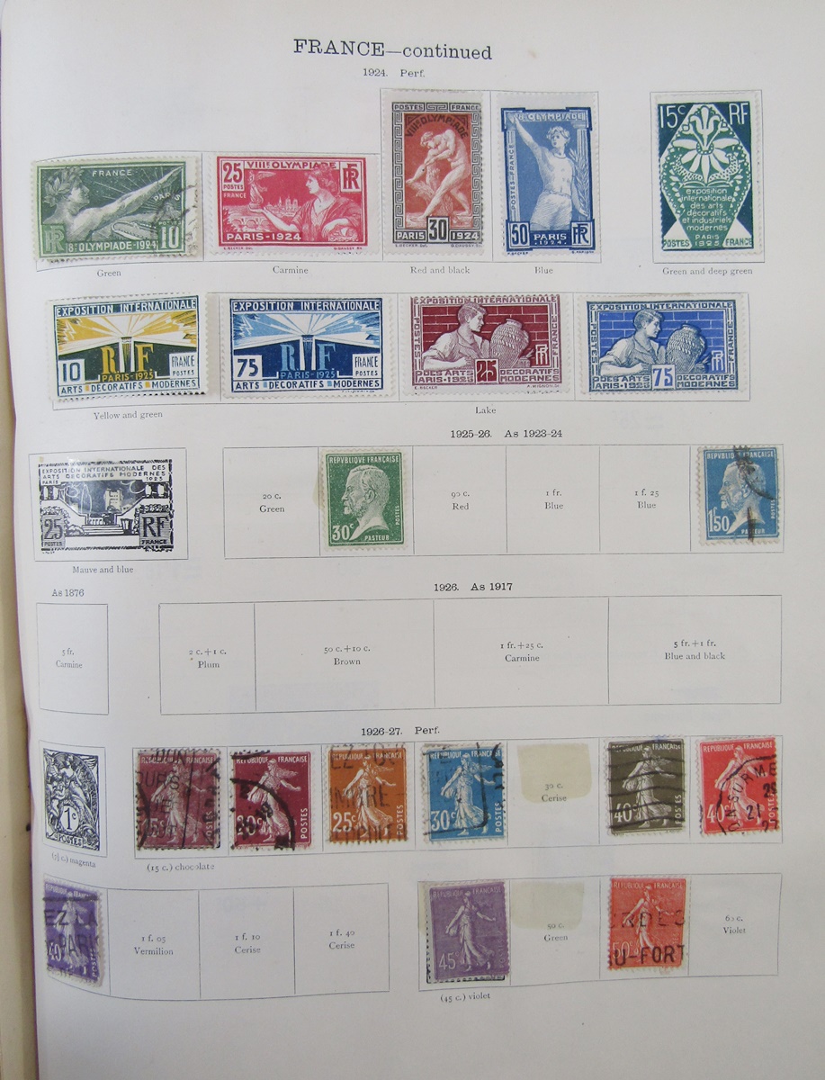 World stamps: Box of 4 SG “Ideal” albums of QV-KGV period issues and carton of loose stamps in - Image 2 of 9