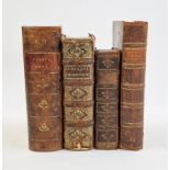 Four various antiquarian ecclesiastical volumes in Latin to include Baxter, Richard "The Saints