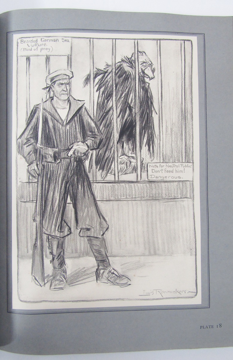 Raemaekers, Louis "La Guerre Dessin executes entre le mois d'Aout 1914 et la fin de 1915" chez - Image 32 of 41