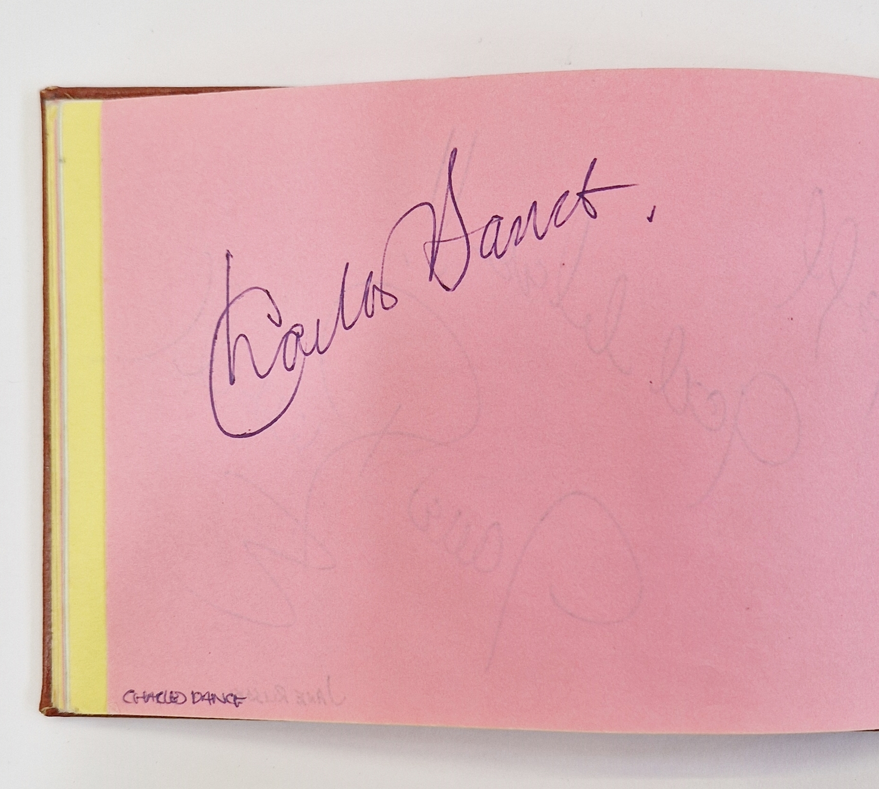 Autograph album, 20th century, to include actors, singers and other celebrities, including Elton - Image 12 of 20