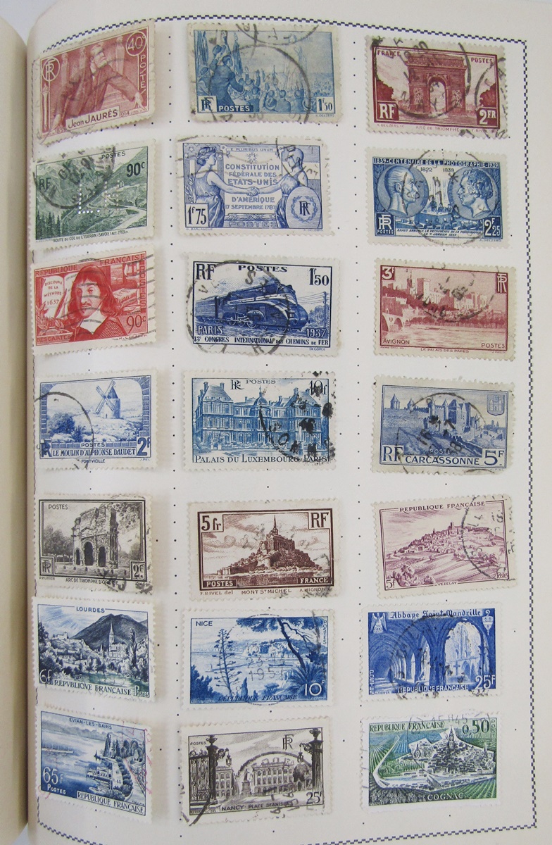 World stamps: Well-filled, green “Movaleaf” album and numerous envelopes of loose of mostly used - Image 5 of 6