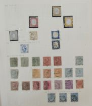 Stamps of Italy: Green album of mostly used definitives, commemoratives and air including one of