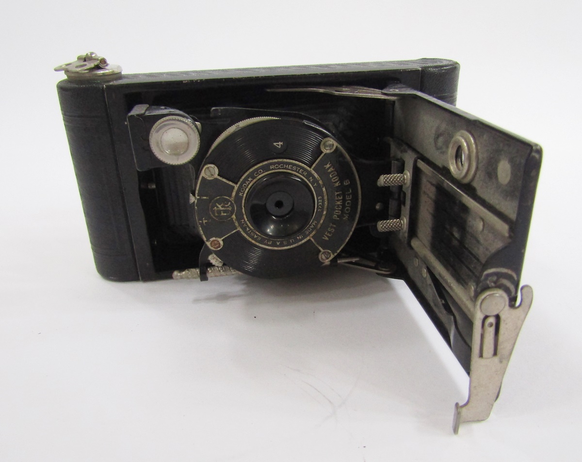 Kodak vest pocket Brownie folding camera, Kodak vest pocket model B, Zeiss Ikon Cocarette, - Image 5 of 5