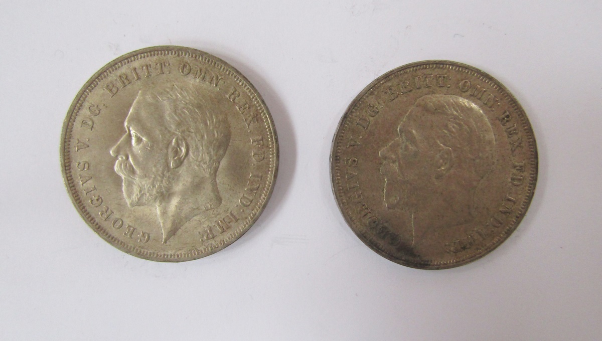 Group of coins consisting of 1867 five francs about VF, 1935 x 2 rocking horse crowns, 1968 Mexico - Bild 4 aus 11