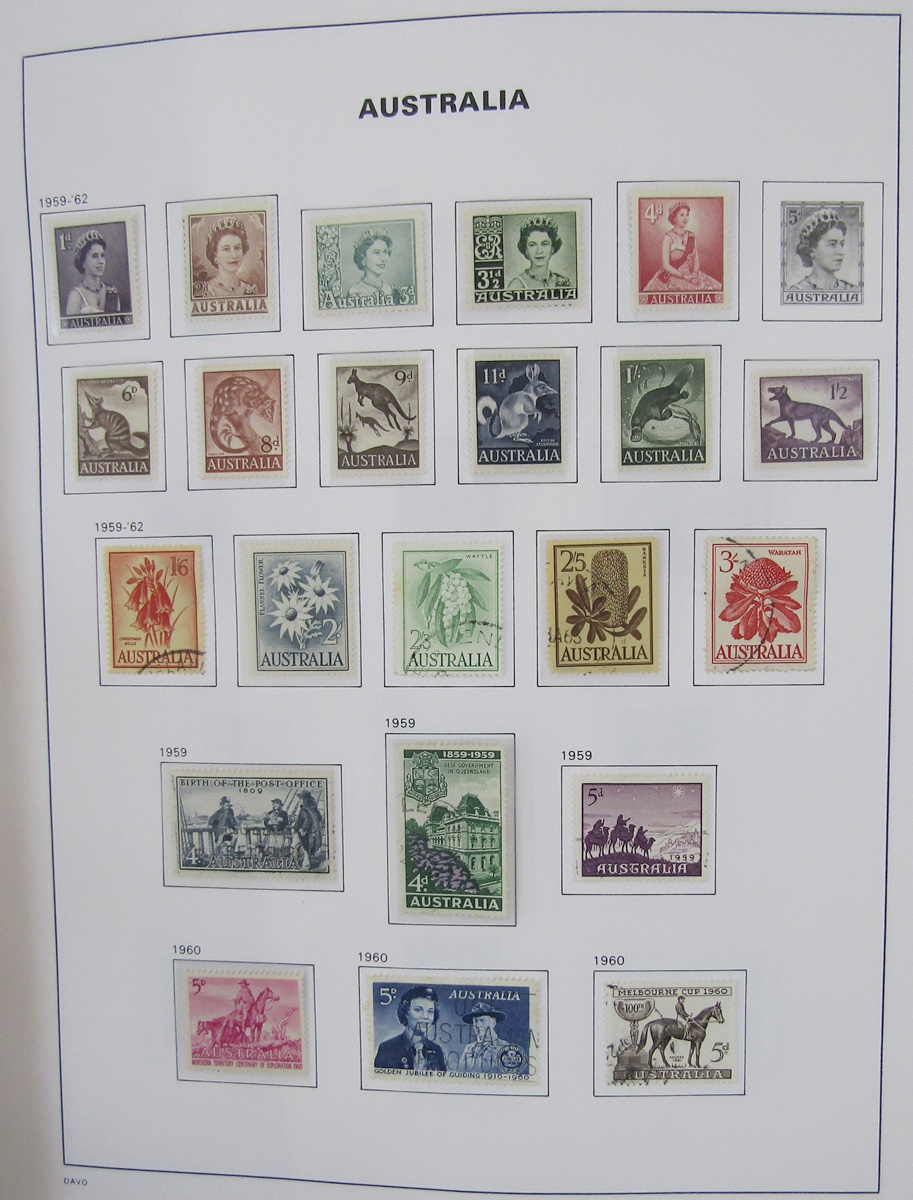 Australia stamps: Bespoke Davo album of mint and used 1913-1990s issues including postage due and - Image 13 of 18