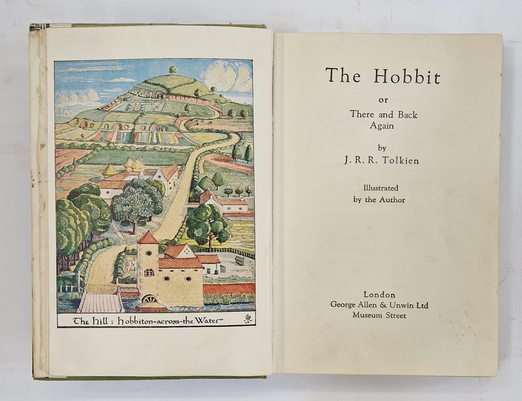 Tolkien, J. R. R. "The Hobbit" George Allen & Unwin Ltd. Twelfth Impression 1961, ills. by the - Image 3 of 9