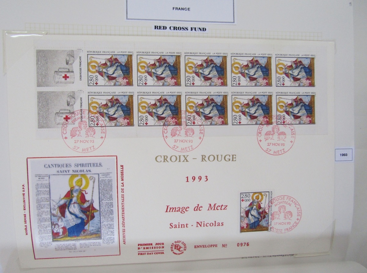 Stamps of France: Large box of 7 albums filled with 1000s of mint and used definitives, - Image 9 of 14