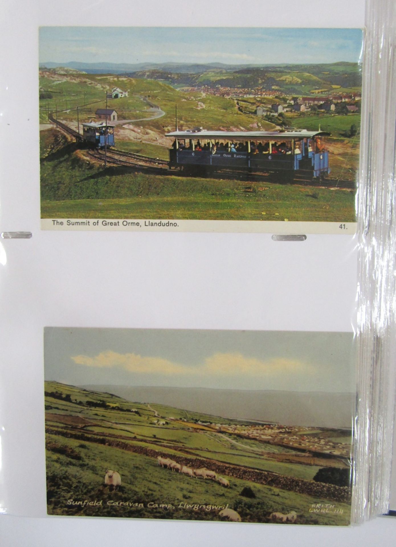Three albums of postcards, early 20th century and later, including scenes of topographical - Image 12 of 15