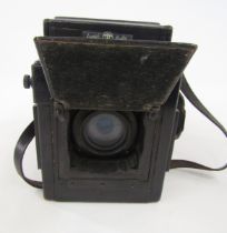 Early 20th century Thornton Packard special Ruby flex plate camera, with Taylor Hobson Cooke