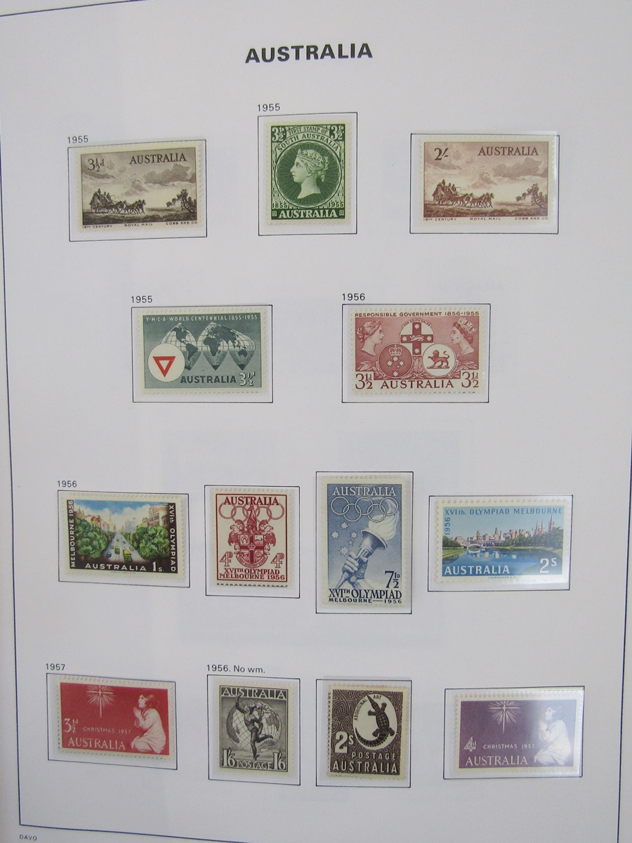 Australia stamps: Bespoke Davo album of mint and used 1913-1990s issues including postage due and - Image 11 of 18