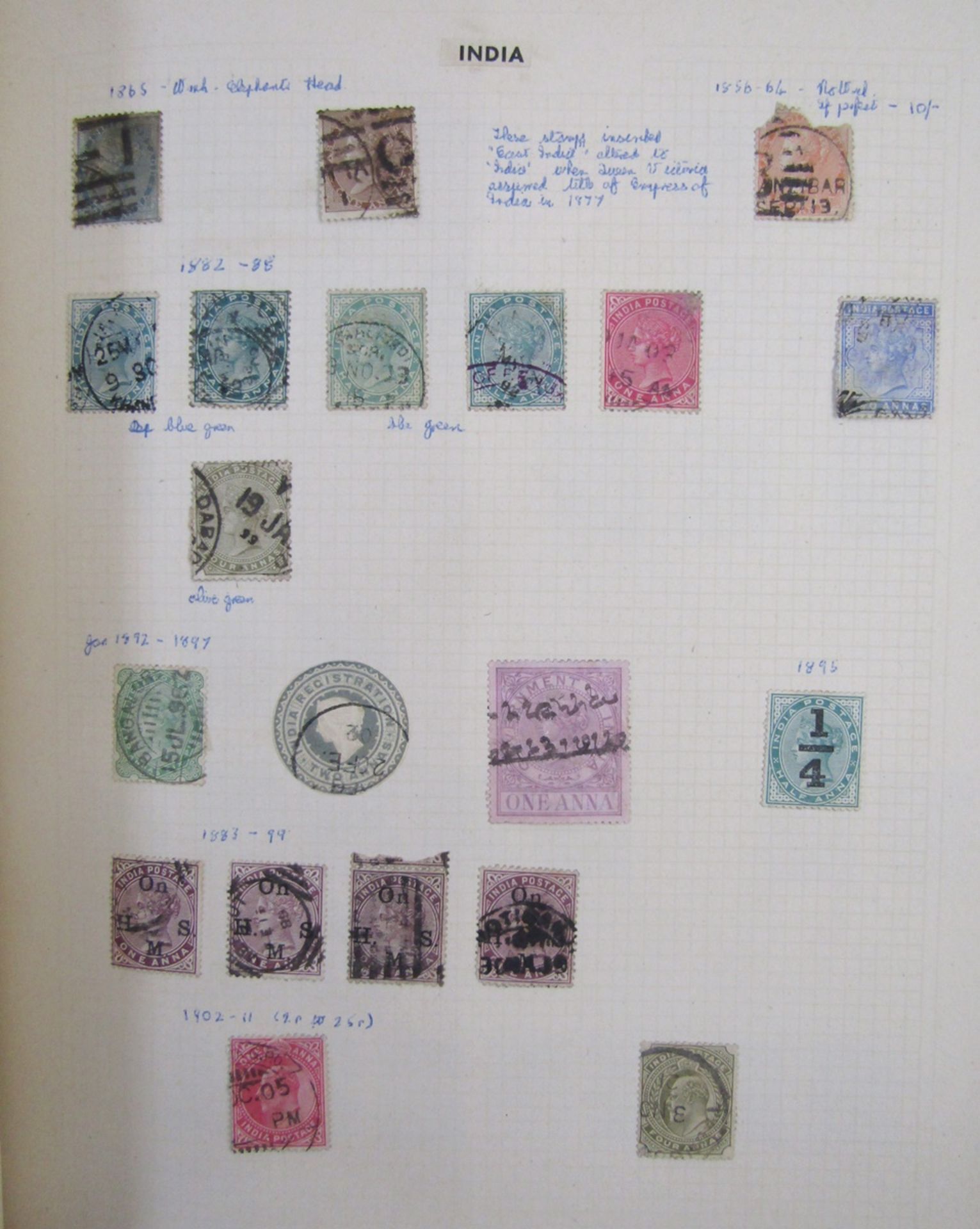 GB & Br Empire stamps: Two red Portwall partially filled albums of mainly mint/used definitives - Image 4 of 4