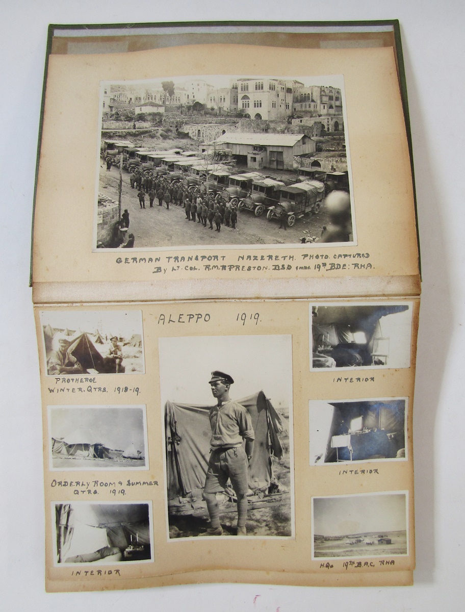 WWI photograph album of Royal Artillery interest, two books on the history of the Royal Artillery - Image 3 of 20