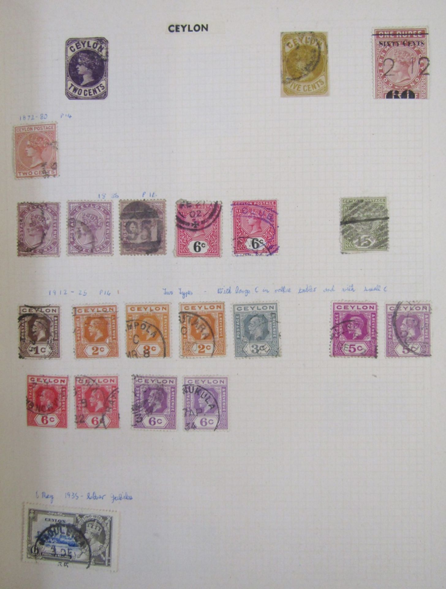 GB & Br Empire stamps: Two red Portwall partially filled albums of mainly mint/used definitives - Image 3 of 4
