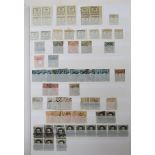 Stamps of Spain: Two large “Lindner” stock-books almost full of mint and used issues; definitives,