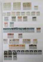 Stamps of Spain: Two large “Lindner” stock-books almost full of mint and used issues; definitives,