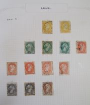 Canada stamps: Green Utile album of mainly mint and used definitives/commemoratives, some postage