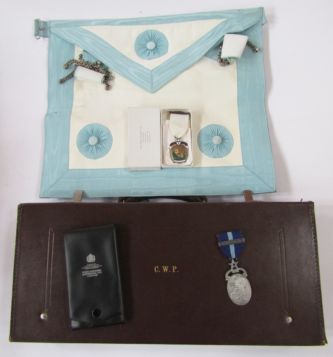 Collection of Masonic regalia including aprons, clothing, a Royal Masonic Institution for Girls - Image 16 of 27