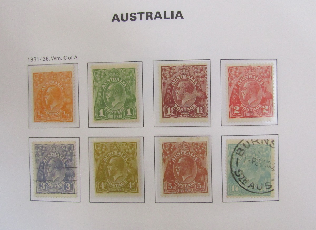 Australia stamps: Bespoke Davo album of mint and used 1913-1990s issues including postage due and - Image 6 of 18