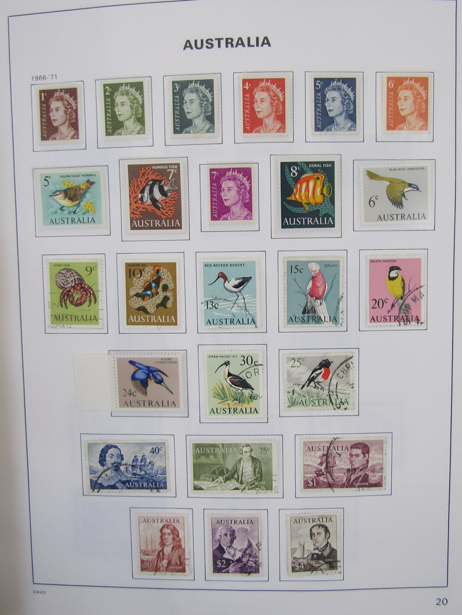 Australia stamps: Bespoke Davo album of mint and used 1913-1990s issues including postage due and - Image 16 of 18