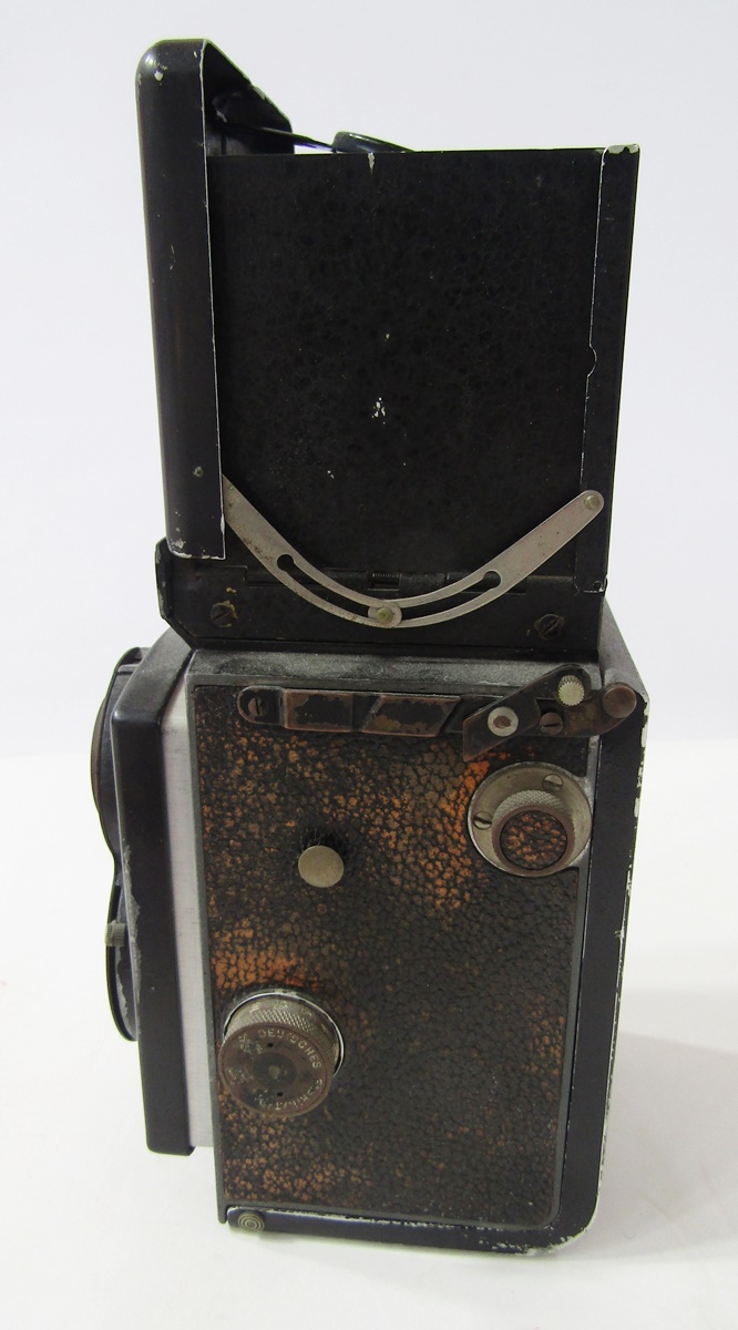 Franke & Heidecke Braunschweig Rolleiflex Compur TLR camera, Carl Zeiss Jena nr 1495337 lens, - Image 6 of 7
