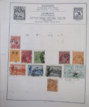 GB & World stamps: “Strand” and “Improved” albums sparsely filled with some better amongst those