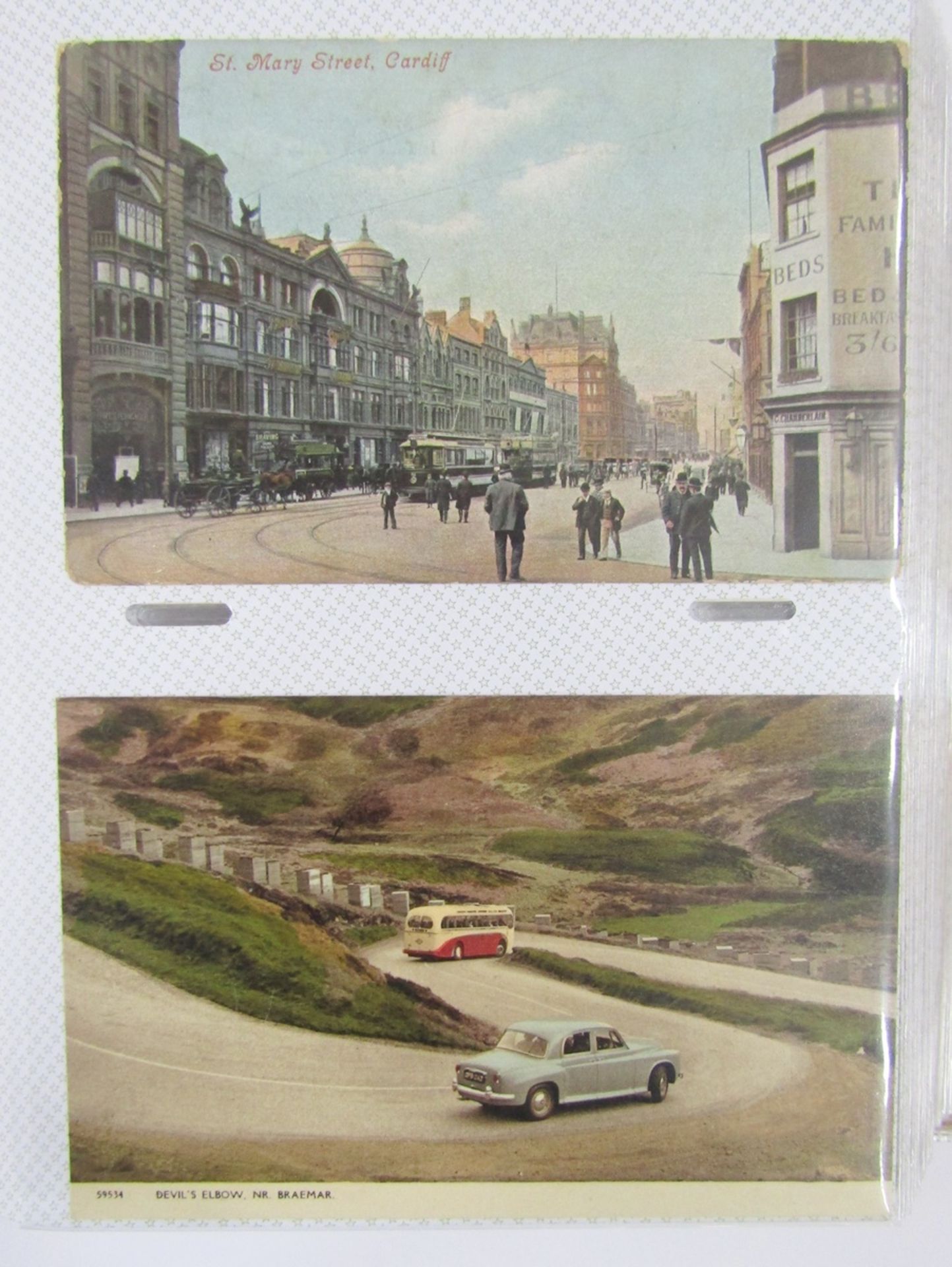 Three albums of postcards, early 20th century and later, including scenes of topographical - Image 2 of 15