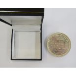 The Royal Humane Society Silver Medal for proficiency in swimming, saving life from drowning, life