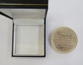 The Royal Humane Society Silver Medal for proficiency in swimming, saving life from drowning, life