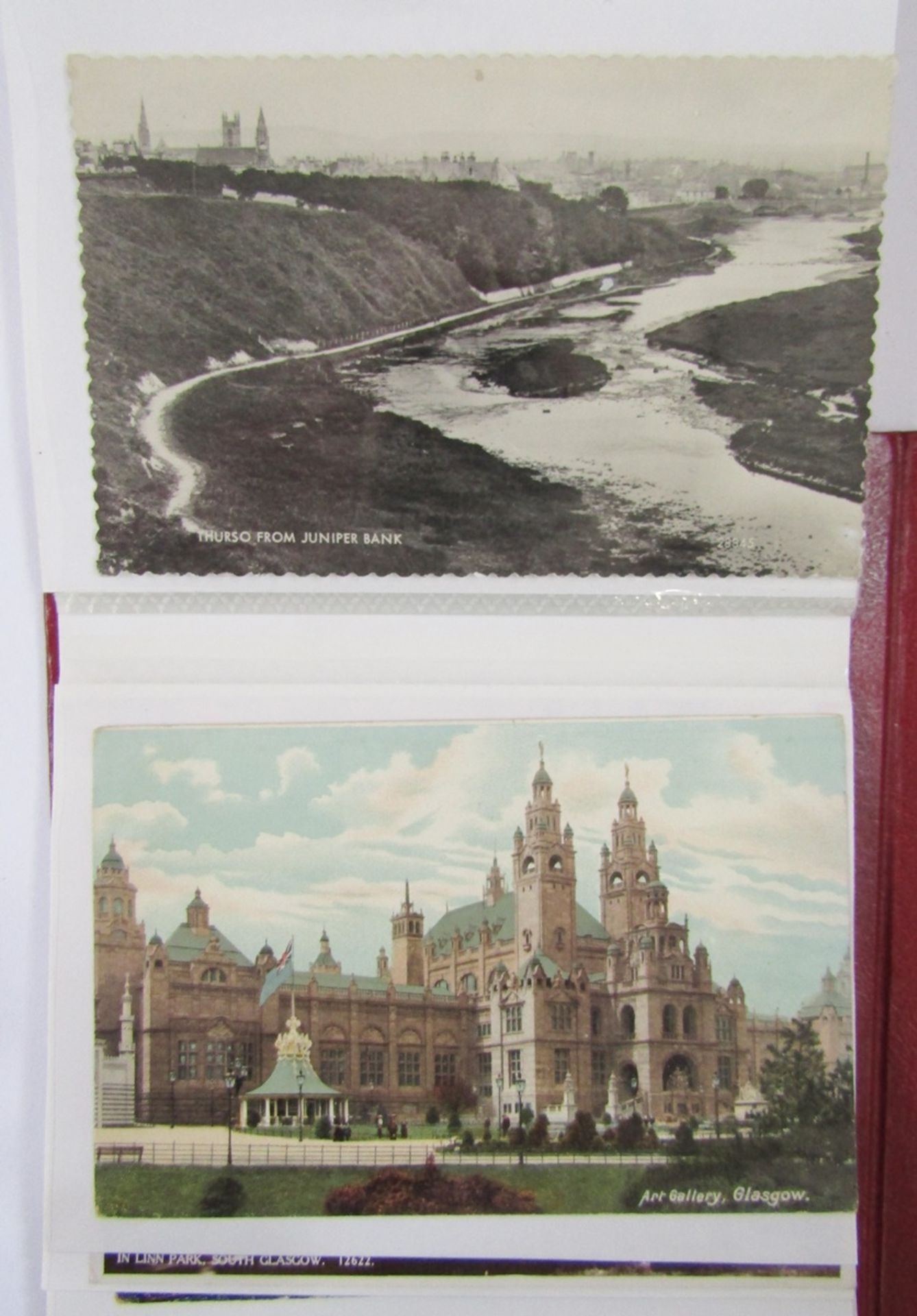 Three albums of postcards, early 20th century and later, including scenes of topographical - Image 10 of 15