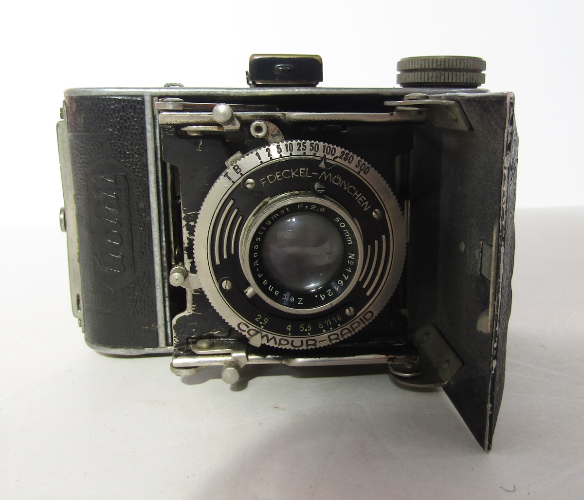 Zeiss Nettar 517/16 folding camera, Kodak Brownie automatic, patented April 21st 1908/August 31 - Image 4 of 13