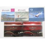 World stamps: Specialist prestige packs; Life at Sea/Coast (2), Arctic 2007 and Railway Heritage