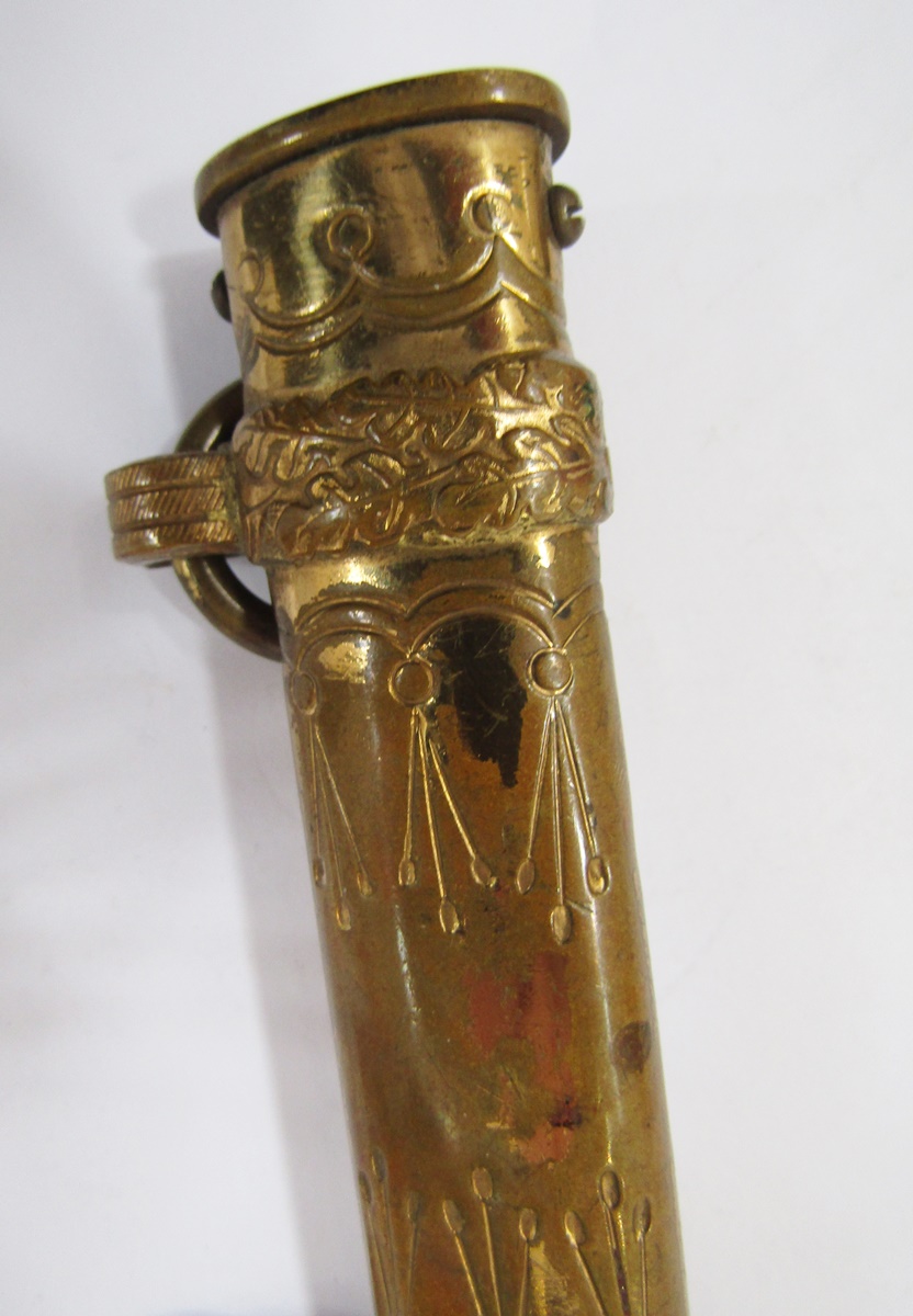 WWII German Navy (Kriegsmarine) officer's dress dagger, made by Eickhorn Solingen with squirrel - Image 12 of 12