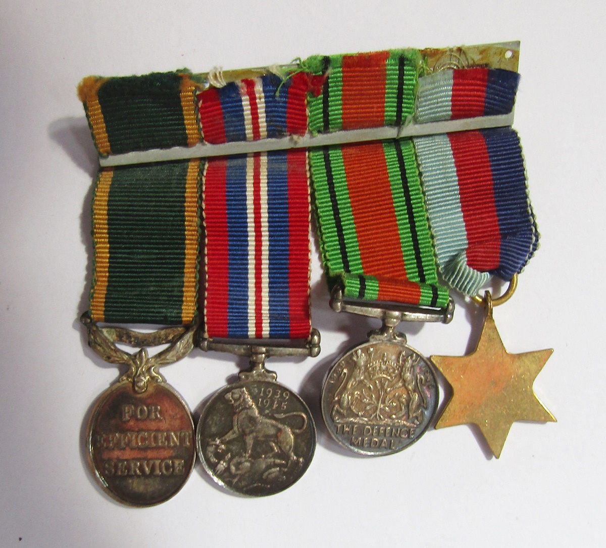 WWII Territorial Medal for Efficient Service named to "4274633.S.SJT.J.D.Riddle.R.E.M.E.", - Bild 16 aus 16