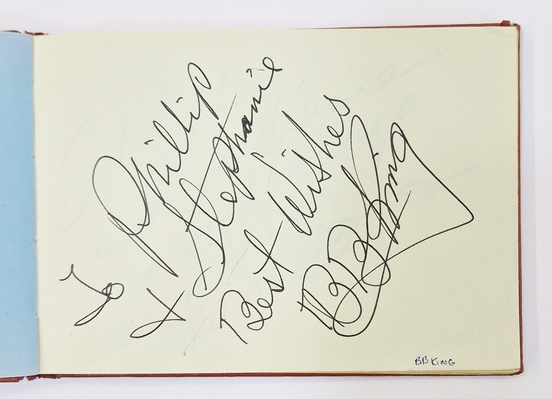 Autograph album, 20th century, to include actors, singers and other celebrities, including Elton - Image 8 of 20